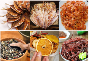 Các loại thực phẩm khô