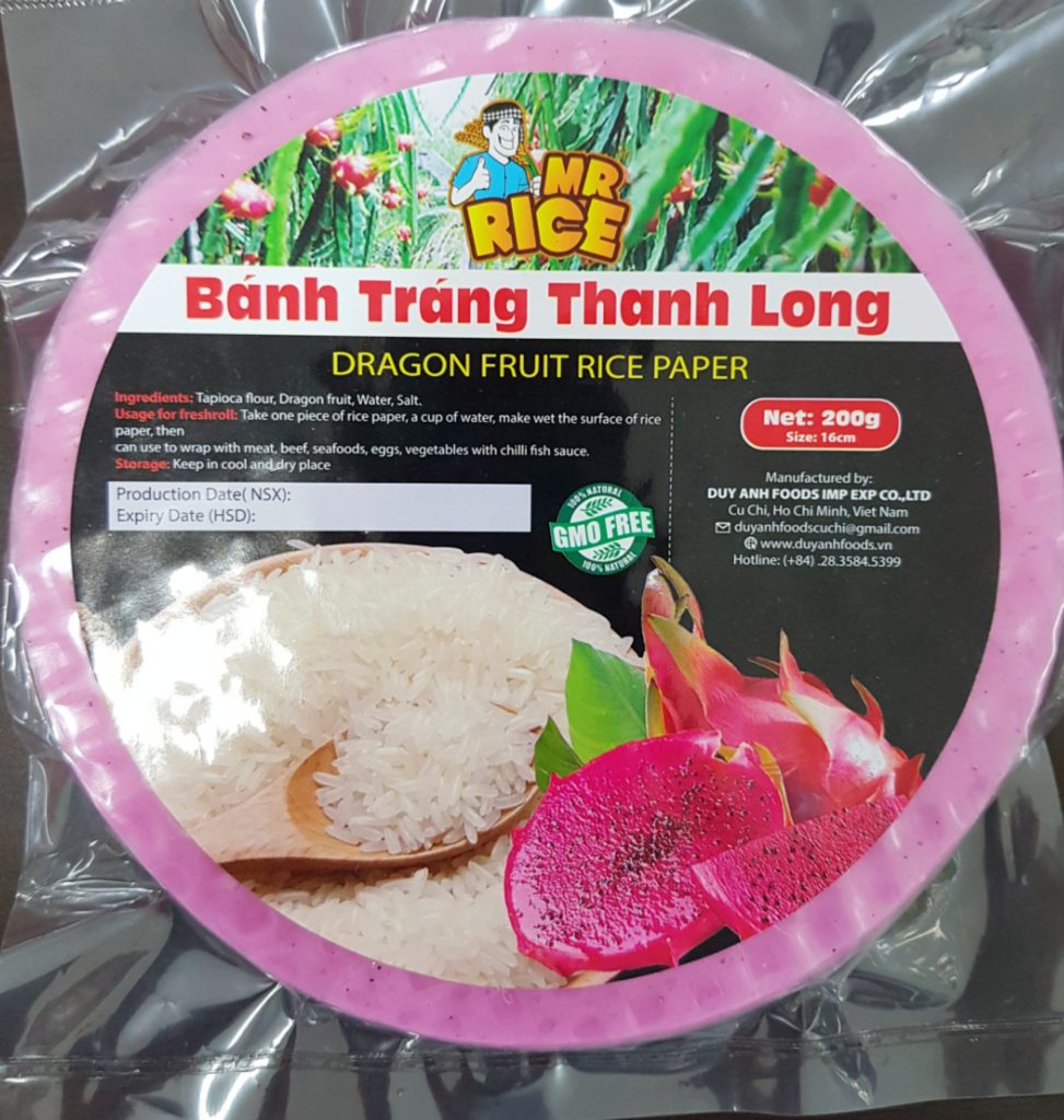 Gửi bánh tráng thanh long từ Sài Gòn đi Trung Quốc ưu đãi số 1