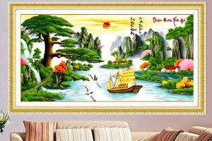 Gửi tranh thêu chữ thập từ Sài Gòn đi Trung Quốc ưu đãi số 1