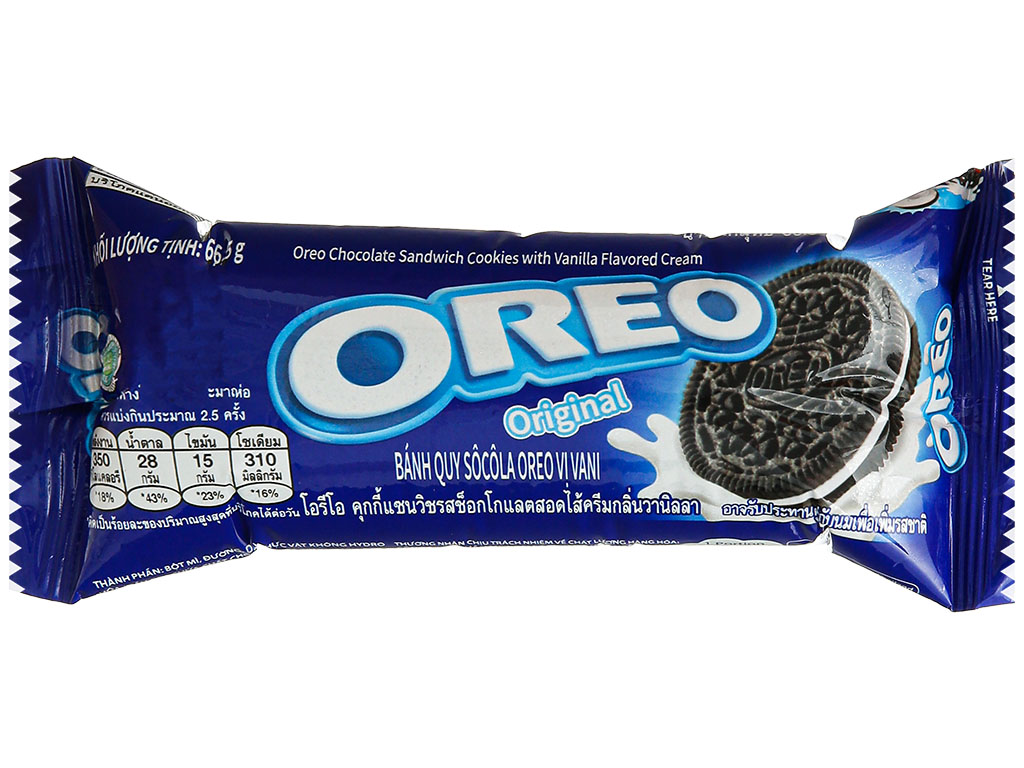 Gửi bánh quy Oreo kem vani từ Sài Gòn đi Trung Quốc 