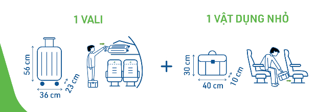 Quy định hành lý xách tay hãng hàng không Bamboo Airways
